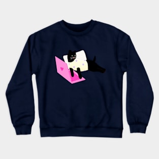 Focused cat Crewneck Sweatshirt